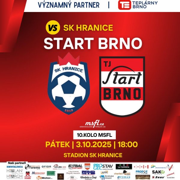 V pátek nás čeká další venkovní zápas, zajíždíme do Hranic