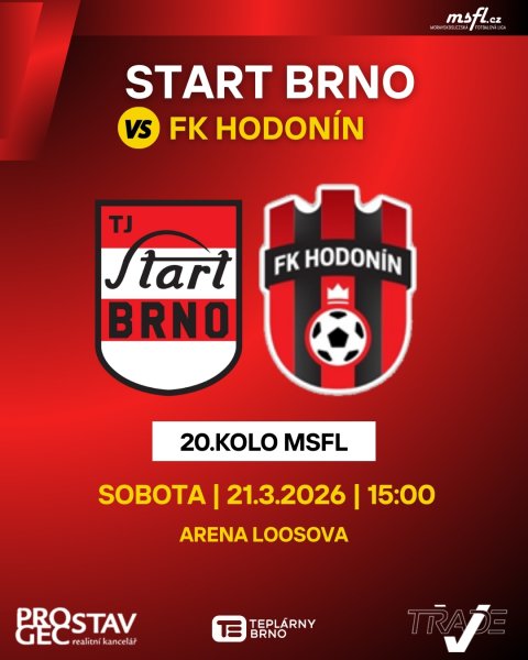 V sobotu A-tým přivítá Hodonín